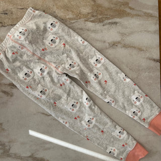 Pantalon leggings pyjama Deux par Deux 4 ans