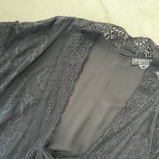 Veste par-dessus en dentelle Simona Barbieri Twinset