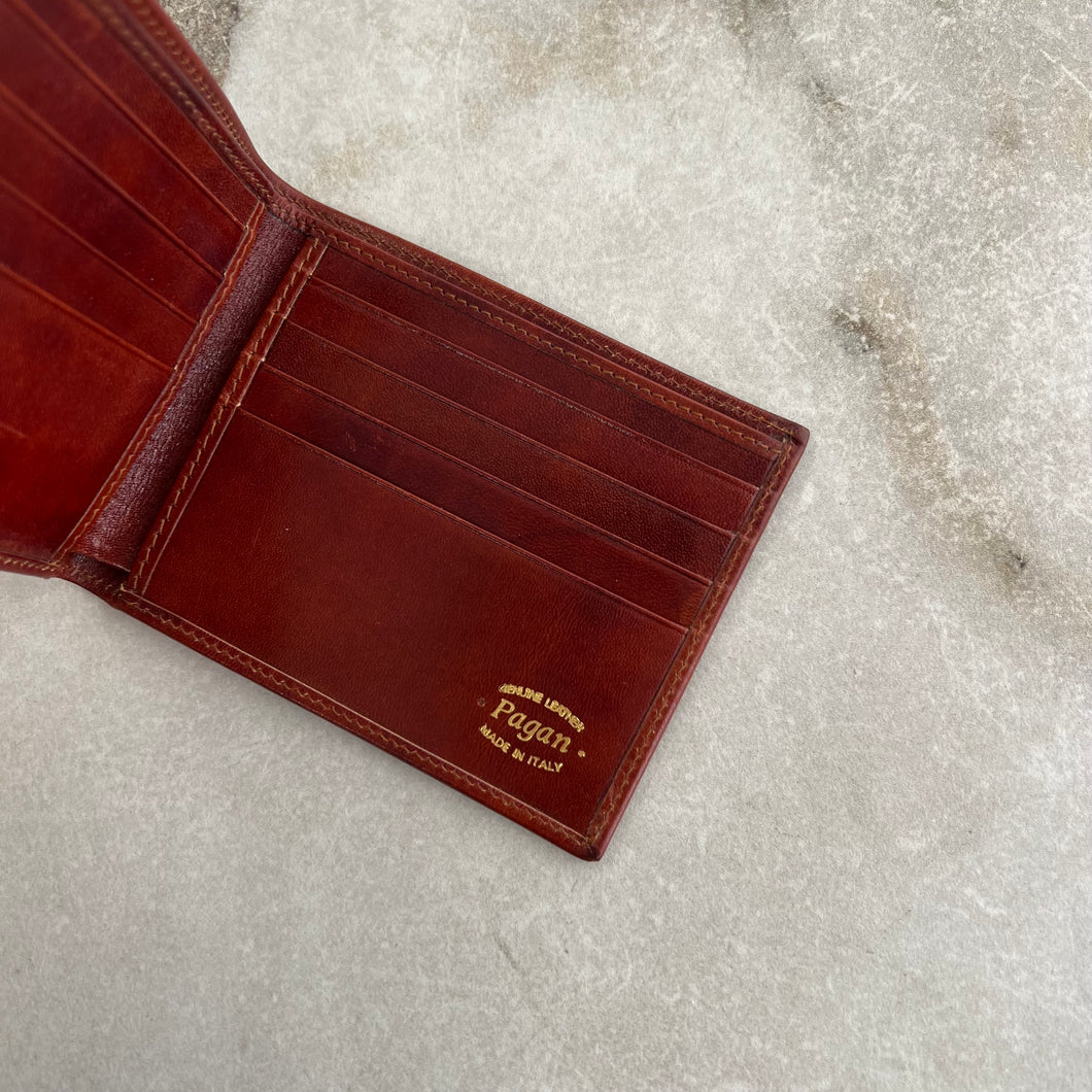 Portefeuille Pagan en cuir