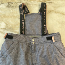 Charger l&#39;image dans la galerie, Pantalon de neige gris et rose Deux par Deux 14 ans

