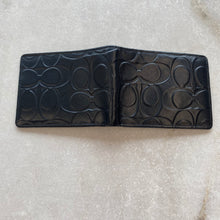 Charger l&#39;image dans la galerie, Portefeuille Coach noir
