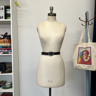 Ceinture en cuir chocolat