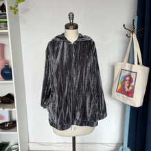 Charger l'image dans la galerie, Veste à capuchon en jersey de velours Persona par Marina Rinaldi
