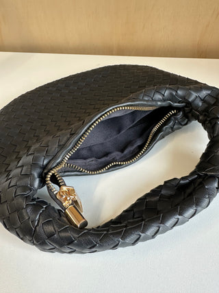 Sac à main cuir vegan Drew Melie Bianco