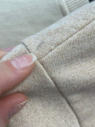 Robe beige scintillante Deux par Deux 8 ans
