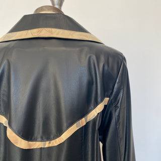 Manteau en cuir Lavoie Morin cuir et fourrures