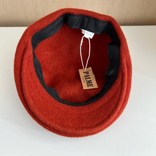 Chapeau béret en laine Palme