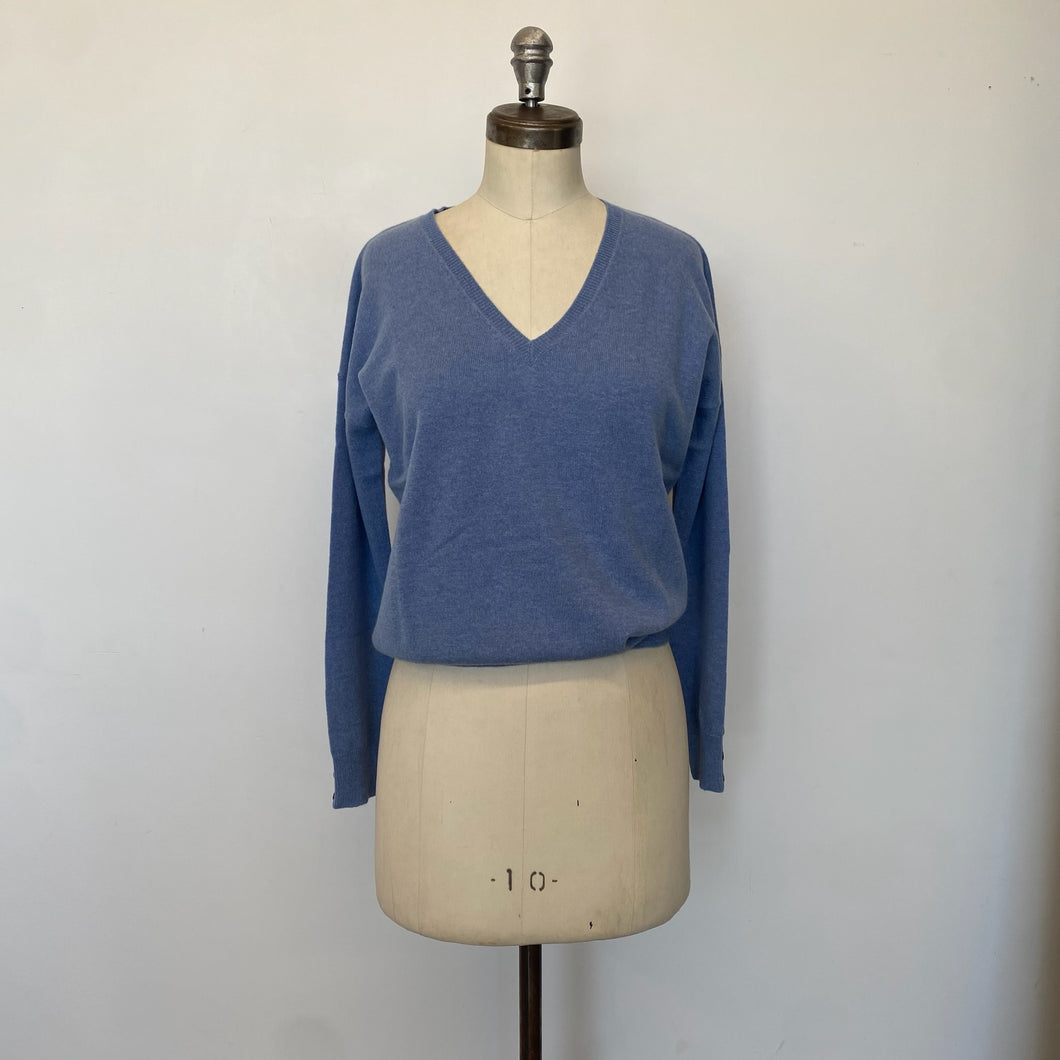 Col en V house of liberty bleu