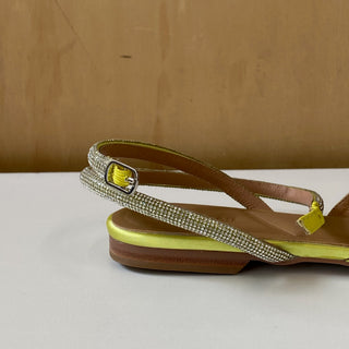 Chaussures Bow Flat jaune Bibi Lou