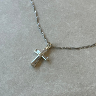 Collier croix argent 925