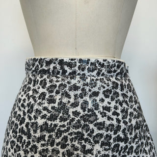 Jupe sequins léopards Olivia Rubin