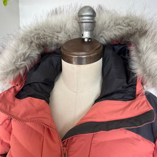 Manteau rose isolé Bird Mountain Omni-Heat Infinity Colombia