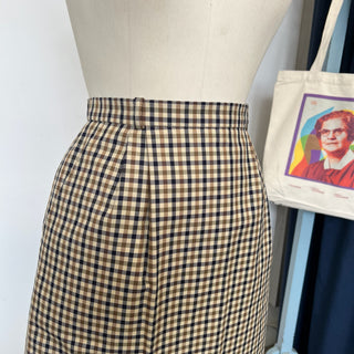 Jupe vintage carreauté Aquascutum London