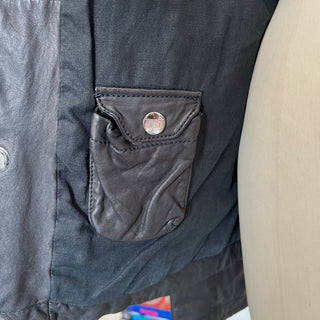 Manteau en cuir Armani Collezioni