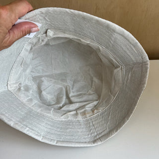 Chapeau cloche argenté Palme