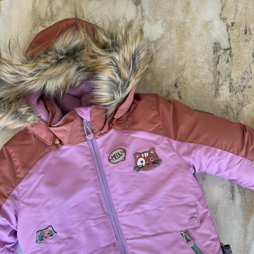 Manteau d'hiver chats Deux par Deux