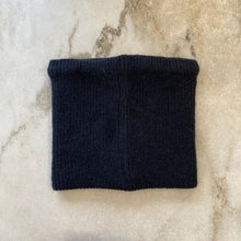 Charger l&#39;image dans la galerie, Cache-cou mi-saison tricot Deux par Deux noir
