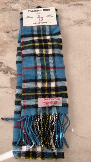 Foulard en laine Thomson Blue Ingles Buchan