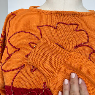 Chandail tricot vintage Escada