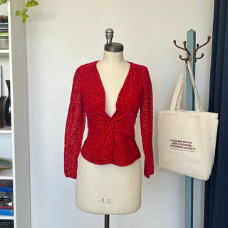 Blouse Flock Leo The Kooples