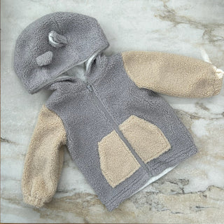 Veste sherpa Deux par Deux 6 mois