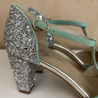 Chaussures à talon haut et paillettes Anniel