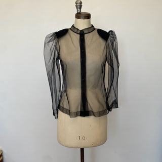 Blouse transparente Carla G