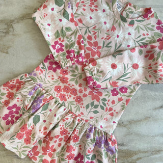 Robe tunique fleurie 6 ans Deux par Deux