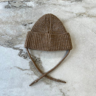 Tuque mi-saison avec cordons pour enfants Deux par Deux
