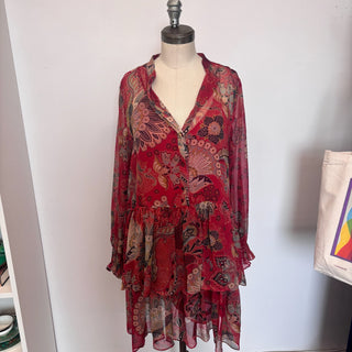 Robe en crépon floral Twinset