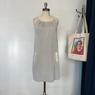 Robe argenté American Retro