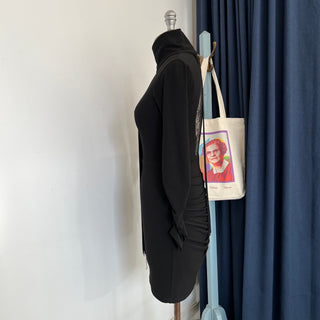 Robe franges et dentelle Ève Gravel