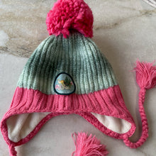 Charger l&#39;image dans la galerie, Tuque hiver rose vert Deux par Deux
