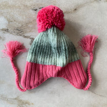 Charger l&#39;image dans la galerie, Tuque hiver rose vert Deux par Deux
