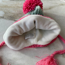 Charger l&#39;image dans la galerie, Tuque hiver rose vert Deux par Deux
