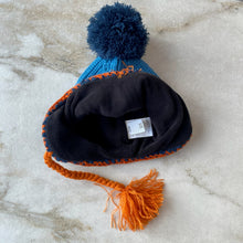Charger l&#39;image dans la galerie, Tuque hiver bleu orange Deux par Deux

