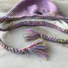 Charger l&#39;image dans la galerie, Tuque hiver violet paillettes Deux par Deux
