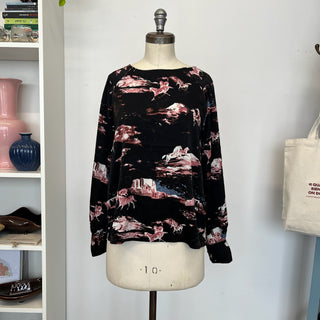Blouse Ichi chevaux *Nouvelle taille*