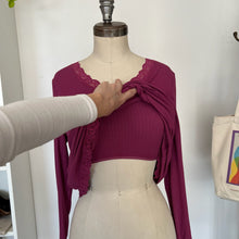 Charger l'image dans la galerie, Robe de nuit rose framboise Fleur't
