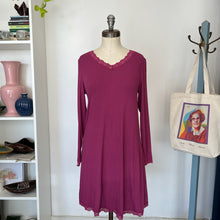 Charger l'image dans la galerie, Robe de nuit rose framboise Fleur't
