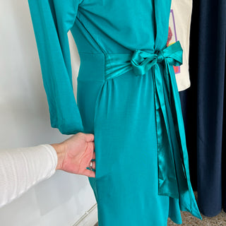 Peignoir bleu Key west Fleur't