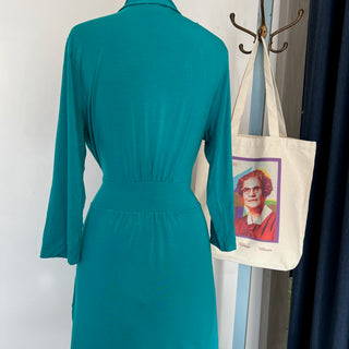 Peignoir bleu Key west Fleur't