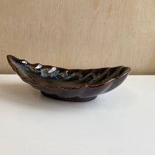 Charger l&#39;image dans la galerie, Plat feuille Céramique de Beauce #1166
