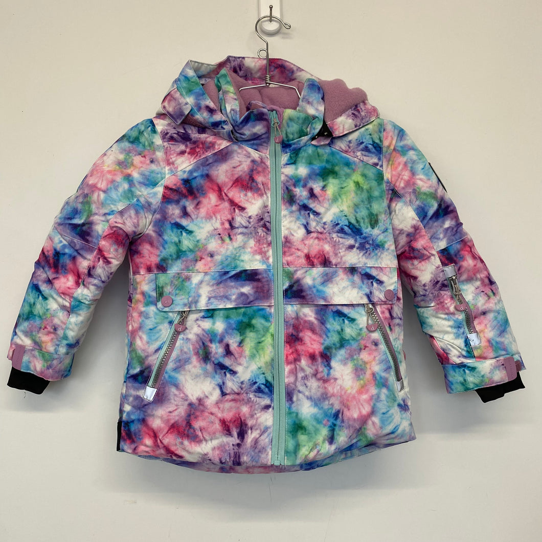 Manteau d'hiver tie dye Deux par Deux 4 ans