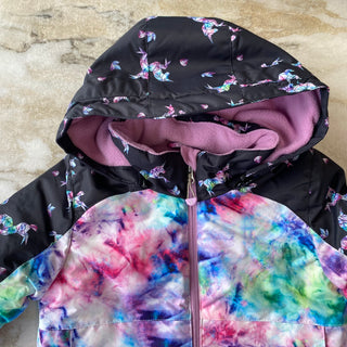 Manteau d'hiver licornes Deux par Deux 4 ans