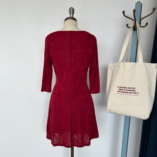 Robe rouge Annick