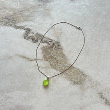 Charger l&#39;image dans la galerie, Collier pendentif vert
