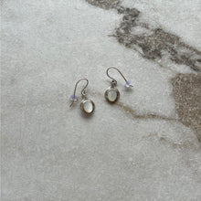 Charger l&#39;image dans la galerie, Boucles d&#39;oreilles pierres blanches
