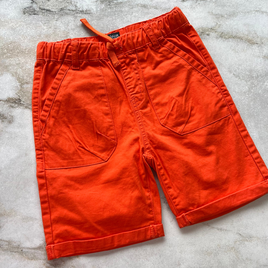 Short orange Deux par Deux