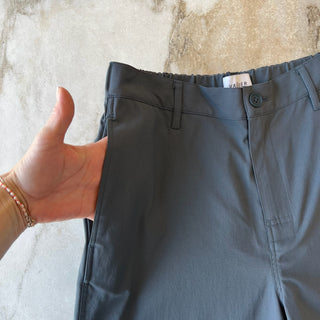 Pantalon en nylon jambe large Vallier